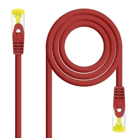 Nanocable Cable de Red Cat.6A SFTP AWG26 Rojo 25 cm Nanocable Cable de Red Cat.6A SFTP AWG26 Rojo 25 cm
